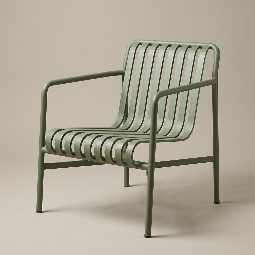 Lux stacking chair – Sage · the supplier's own front three-quarter packshot